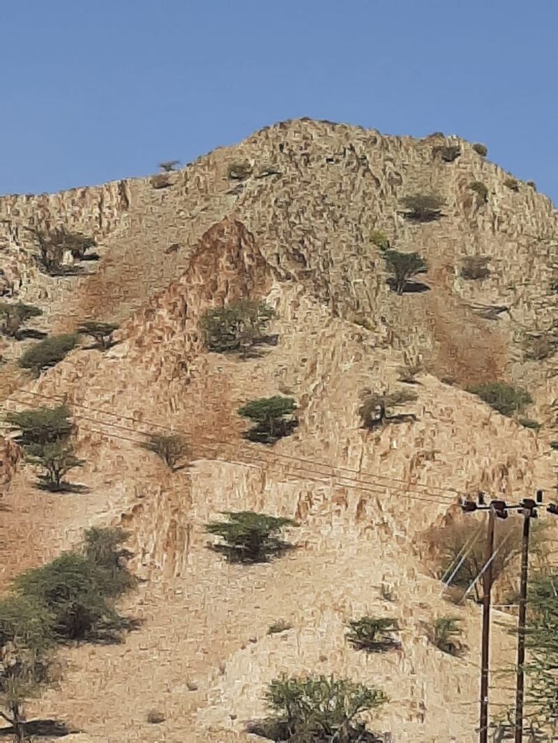 بالصور: شواهد تاريخية في وادي السمير وصخرة وادي طابا