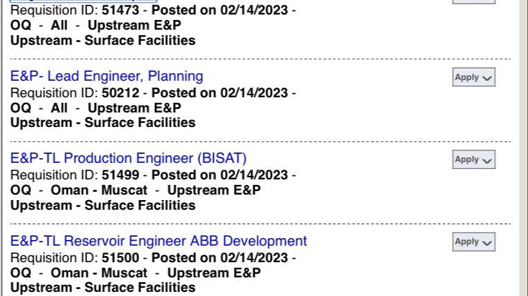 أوكيو تعلن عن وظائف شاغرة