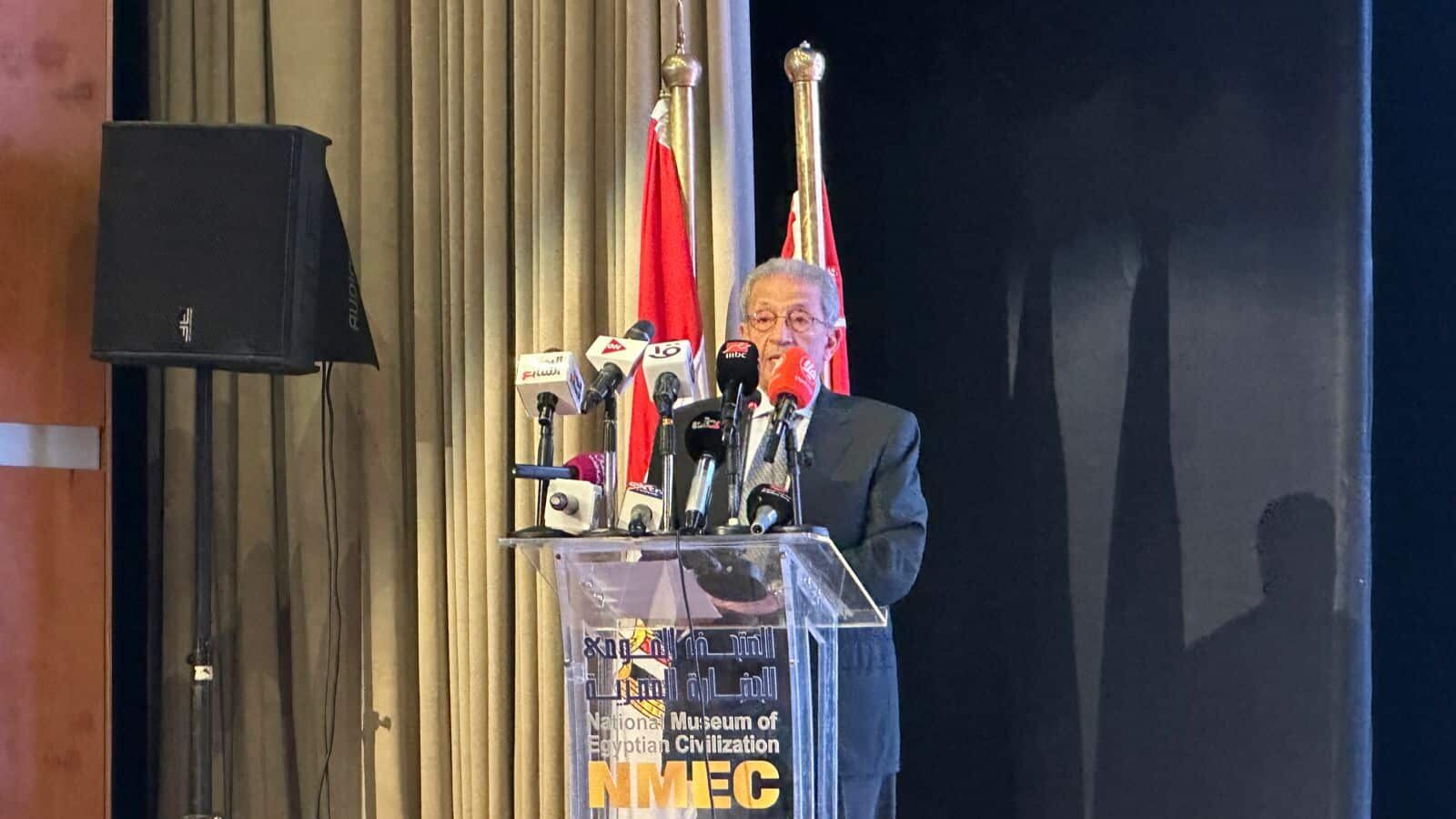 في ملتقى صحفي عماني مصري: عمرو موسى يتحدث عن الدور العُماني في تهدئة الخلافات العربية