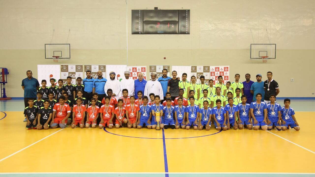 بطولة ميتسوبيشي الرابعة لكرة اليد تطوي نسختها الثالثة في محافظة الداخلية