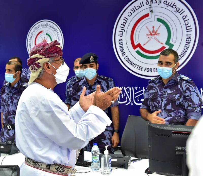 اللجنة العليا تزور مركز العمليات المشترك