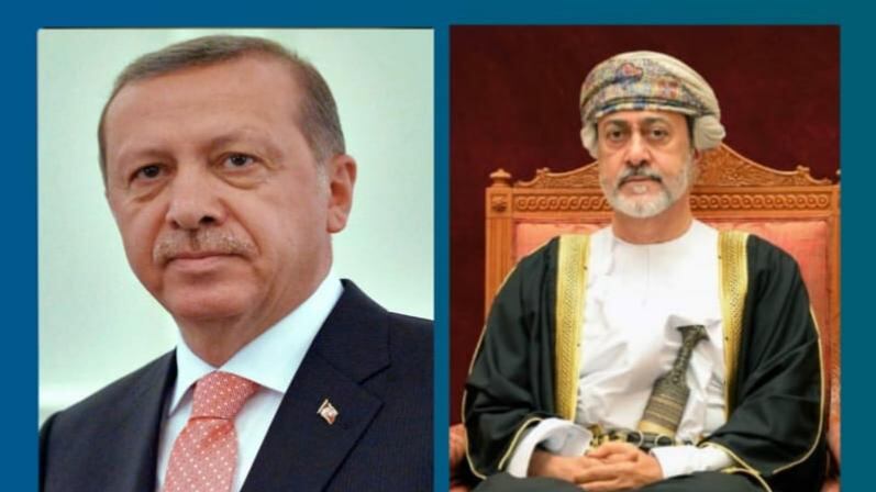 جلالة السلطان يعزي أردوغان