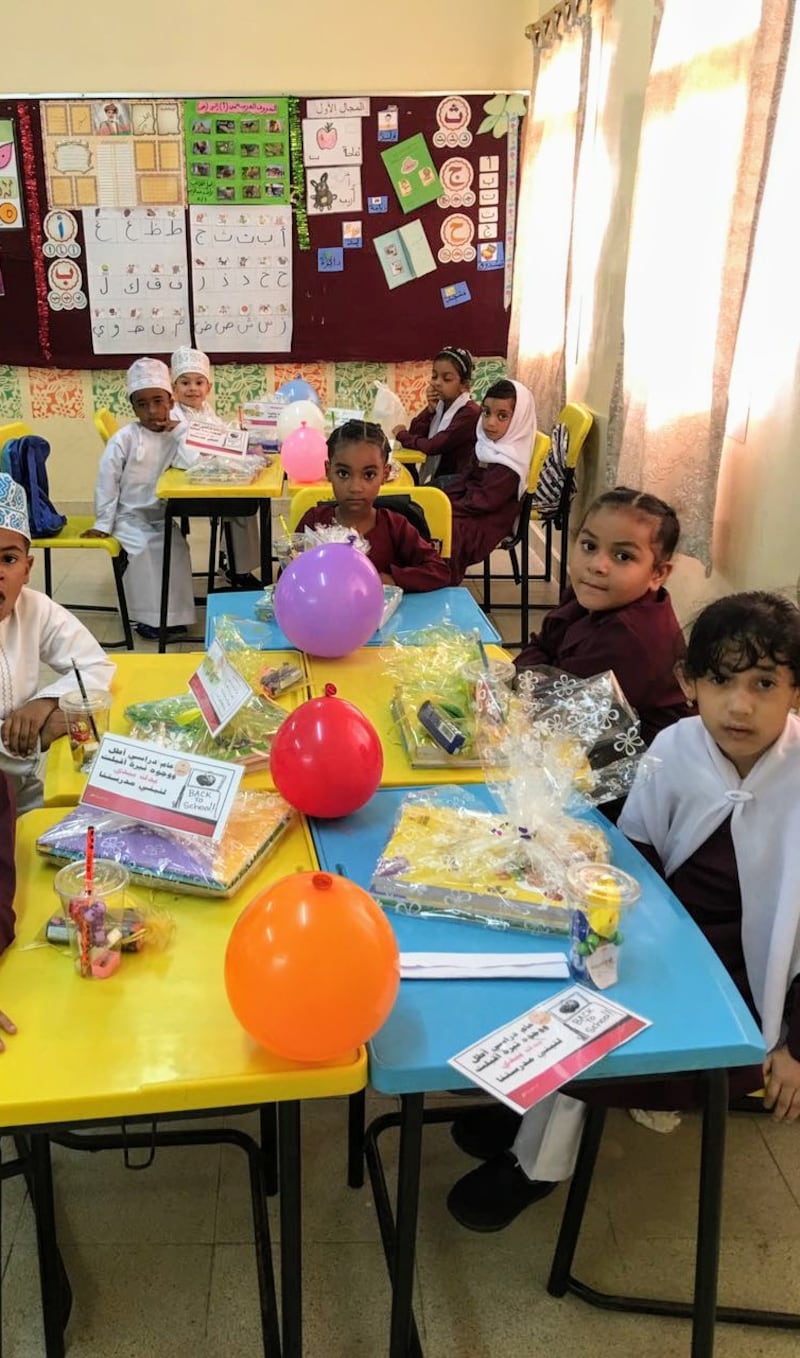 توم وجيري يستقبلان طلاب مدرسة الأفق للتعليم الأساسي