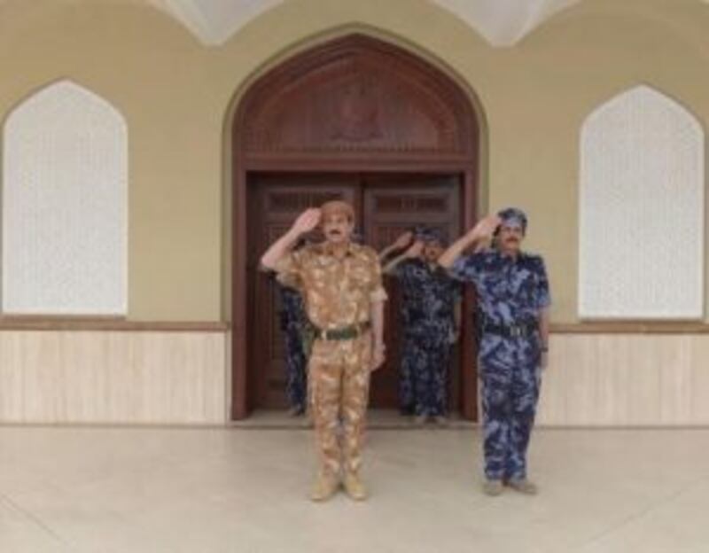النعماني يزور وحدة شرطة المهام الخاصة بقريات