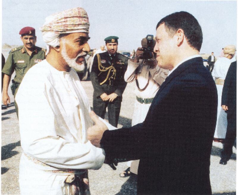 من 1999 إلى 2020م: تعرف على زيارات الملك عبدالله الثاني إلى سلطنة عمان