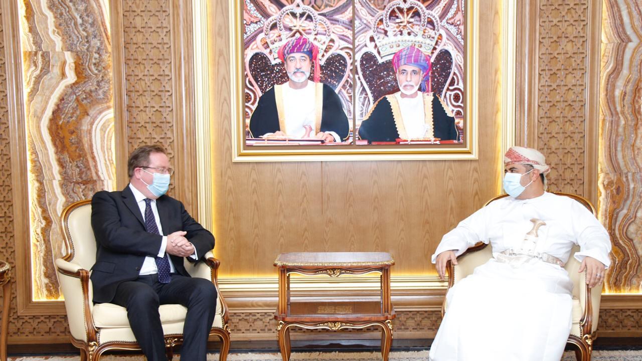 المعولي يستقبل هيمش كاول