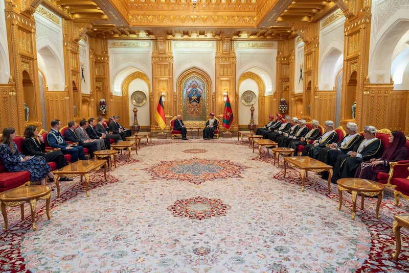 مباحثات رسمية بين سلطنة عمان وألمانيا