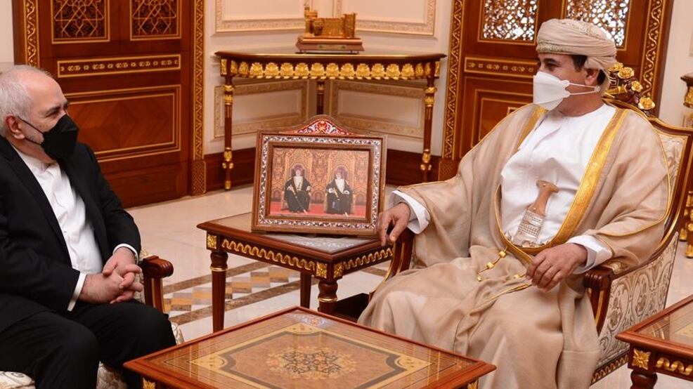 النعماني يستقبل وزير خارجية إيران