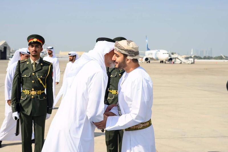 بالصور: سمو السيد ذي يزن يزور الإمارات