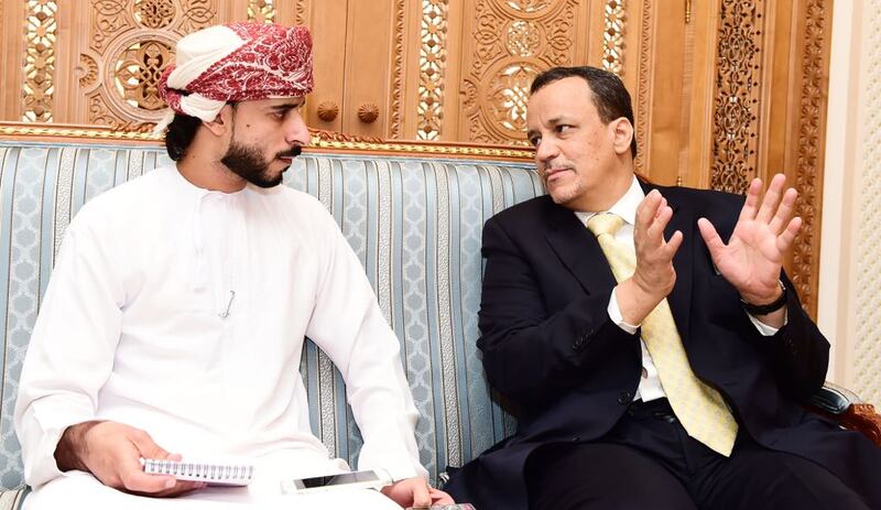 ولد الشيخ: السلطنة وفرت كافة التسهيلات لليمنيين  وهناك بوادر لاستضافتها للأطراف