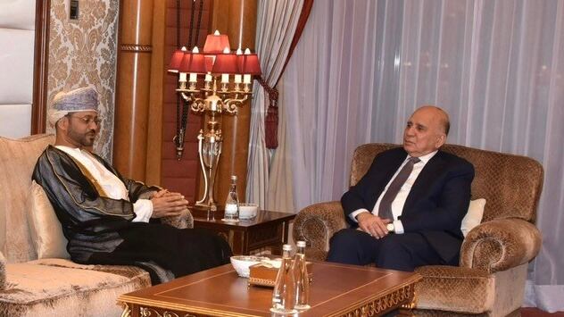 وزير الخارجية يلتقي بنظيريه المصري والعراقي