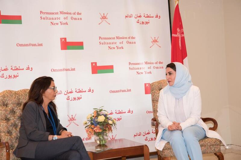 في نيويورك: منى آل سعيد تّعرِّف بجهود حماية الأطفال وتعلن عن مبادرة للحد من العنف بالمدارس