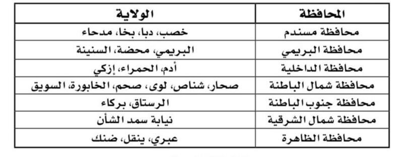 تعرف على الولايات المعلنة بأنها مناطق حجر زراعية