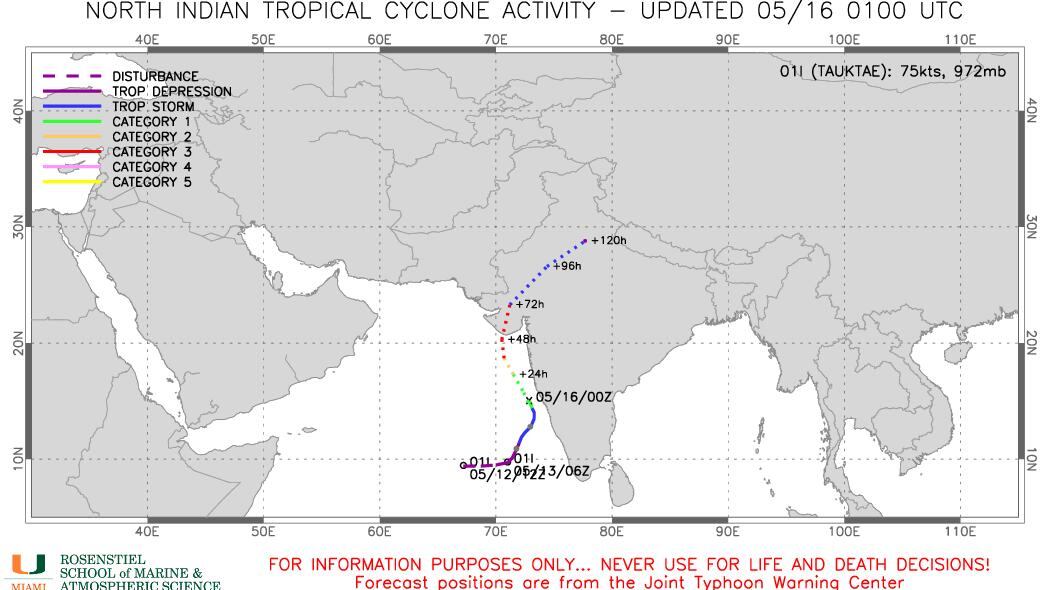 باحث في المناخ: لا تأثيرات لـ تاو تي على السلطنة حتى الآن