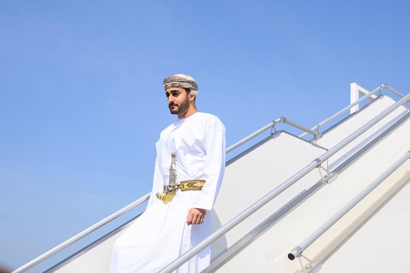 بالصور: سمو السيد ذي يزن يزور الإمارات