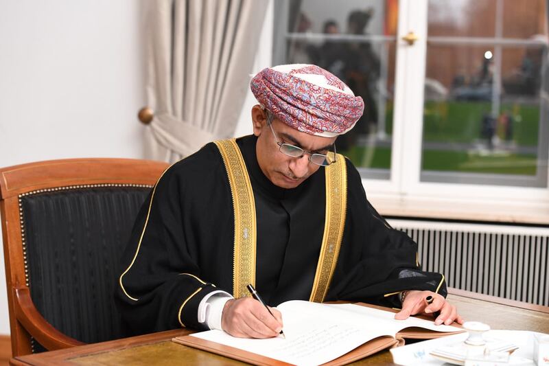 تحيات من جلالة السلطان إلى رئيس ألمانيا