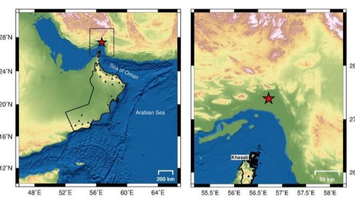 زلزال يبعد عن خصب 139 كم