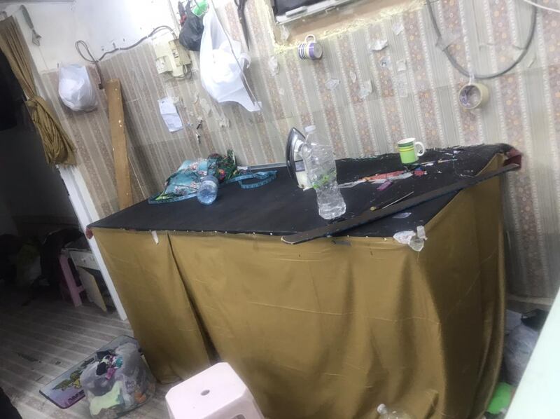 بالصور: ضبط منزل مخالف في مطرح