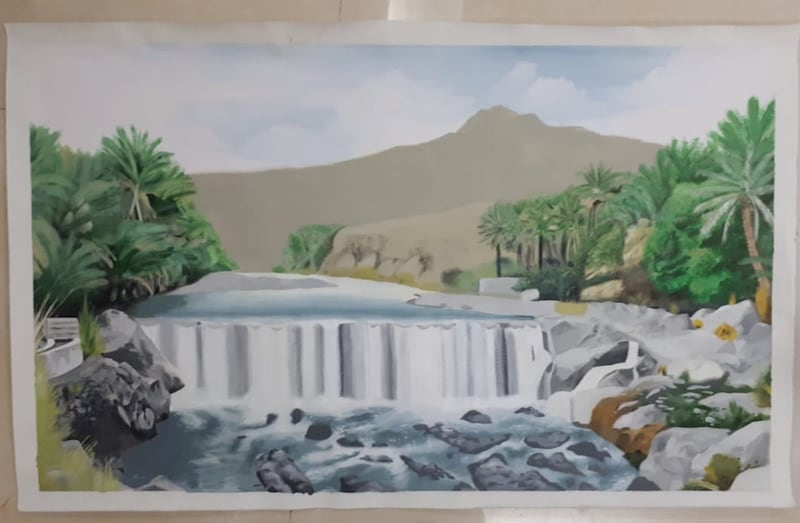 عُماني بدأ يرسم وعمره 4 سنوات..ويحلم بإنشاء مدرسة خاصة للفن