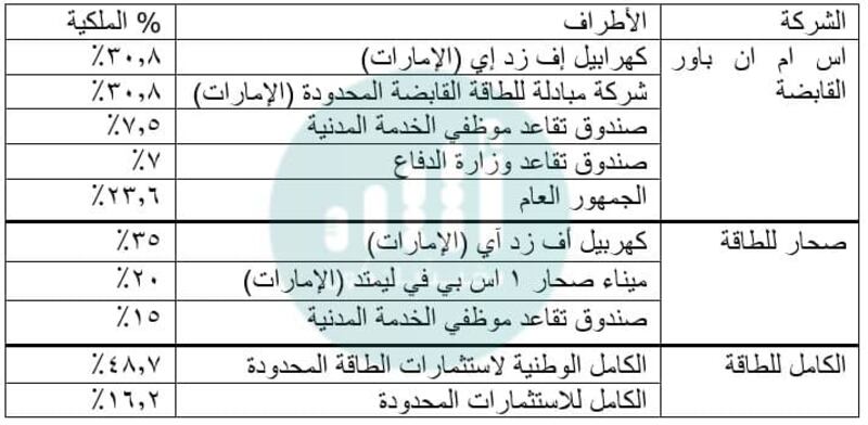 واحدة أعلنت التصفية وأخرى الإفلاس: ما قصة الشركات الـ 7 المرتبطة بالطاقة؟ الجزء الثاني